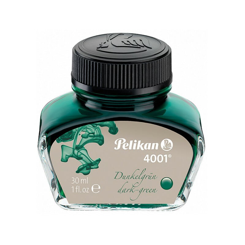 Pelikan 4001 donker groene Inkt | De Vulpenwereld